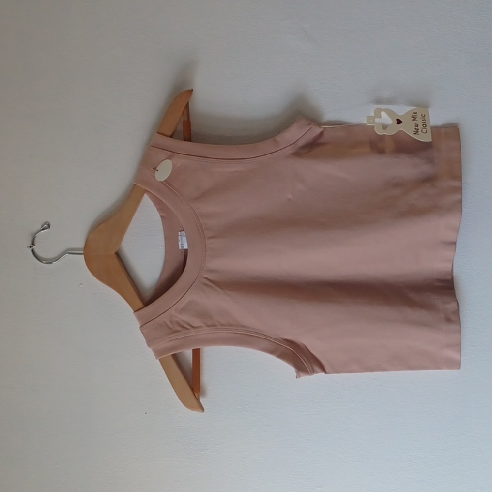 Tan Nude Stretchy Top Seamless